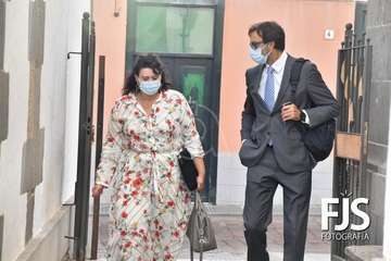 Héctor Suárez deja la Alcaldía de Telde en un Pleno sin intervención de la oposición/Francisco Javier Santana.